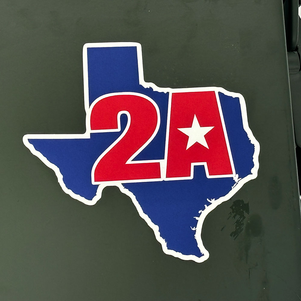 TX2A™ (Texas Second Amendment) Sticker