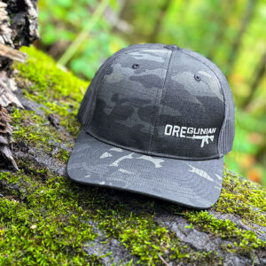 Oregunian® Richardson 862 Black MultiCam MSR Snapback Hat